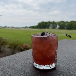 Persimmon’s Restaurant - Summer cocktail- bourbon and berries