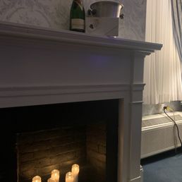 We enhanced the Fireplace We enhanced the Fireplace