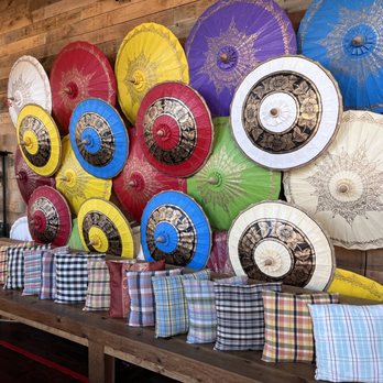 Bangkok Station - Decor at the entrance - Thai Near Me - Atlanta, Georgia