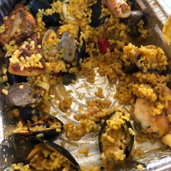 Stern and Bow - Seafood paella for 2 (we clearly had already dug into it) - Pizza Near Me - Closter, New Jersey Stern and Bow - Seafood paella for 2 (we clearly had already dug into it) - Pizza Near Me - Closter, New Jersey