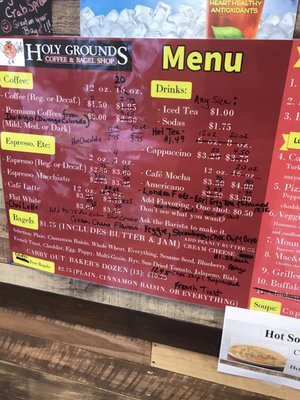 Menu photo 5 Holy Grounds Coffee & Bagel Shop Cresaptown, MD