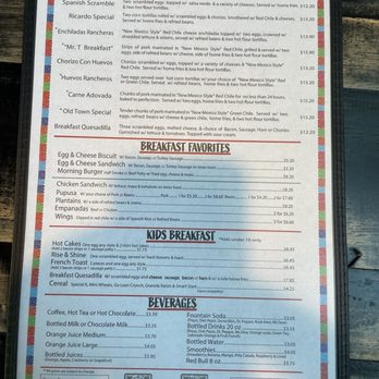 Anita’s Mexican Restaurant - Menu - New Mexican Cuisine Near Me - Arlington, Virginia