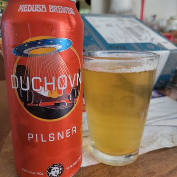 Medusa Brewing Company - The totally awesome Duchovni Pilsner! - Breweries Near Me - Hudson, Massachusetts