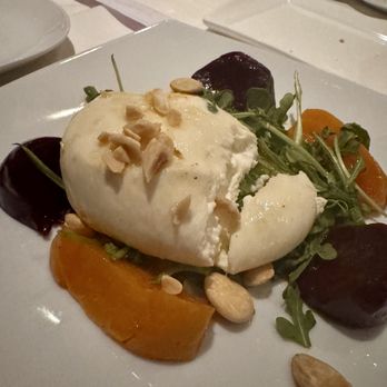 Eddie V's Prime Seafood - Burrata and Beet Salad - Seafood Near Me - Cherry Hill, New Jersey Eddie V's Prime Seafood - Burrata and Beet Salad - Seafood Near Me - Cherry Hill, New Jersey