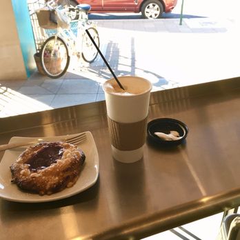 Jarrods Coffee, Tea, and Gallery - Enjoying life with a Cappuccino and Cherry Danish. - Art Galleries Near Me - Mesa, Arizona Jarrods Coffee, Tea, and Gallery - Enjoying life with a Cappuccino and Cherry Danish. - Art Galleries Near Me - Mesa, Arizona