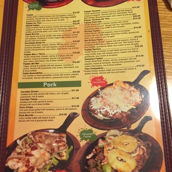 Santa Fe Mexican Grill - Page 3 of menu - Mexican Near Me - Largo, Florida
