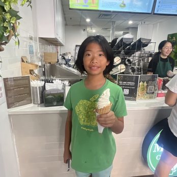 Matcha Cafe Maiko - $7.73 a Yuzu soft serve on a regular waffle cone. It's a rare flavor but taste is just okay. Overpriced in my opinion. - Ice Cream & Frozen Yogurt Near Me - Fort Lee, New Jersey
