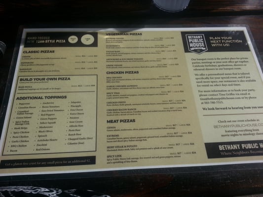 Menu photo 5 Bethany Public House Portland, OR Menu photo 5 Bethany Public House Portland, OR