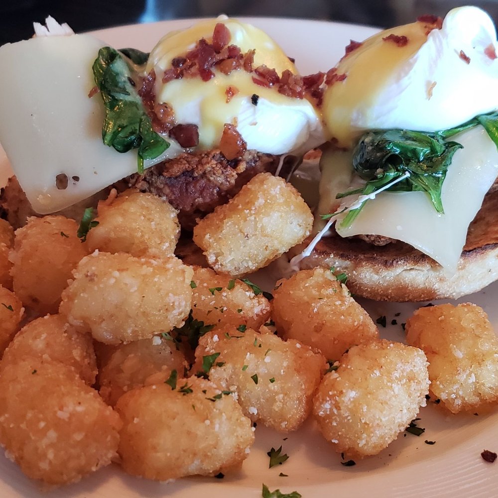 Bay Local Eatery - Fried Chicken Benedict - New American Near Me - Virginia Beach, Virginia Bay Local Eatery - Fried Chicken Benedict - New American Near Me - Virginia Beach, Virginia