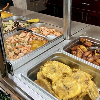 Caribbean Twist - A sampling of food. - Spanish Near Me - Tampa, Florida