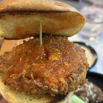 Pickledilly's - Inside the chicken sliders - Breakfast & Brunch Near Me - Cedar Park, Texas Pickledilly's - Inside the chicken sliders - Breakfast & Brunch Near Me - Cedar Park, Texas