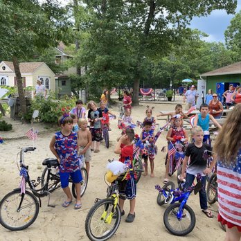 Baker's Acres Campground - 4th of July bike parade. - Campgrounds Near Me - Little Egg Harbor, New Jersey