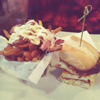BRGRBELLY - Almond Crusted Flounder & Polish fries delish - Burgers Near Me - Chicago, Illinois