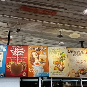 Andy's Frozen Custard - Interior graphical advertising - Ice Cream & Frozen Yogurt Near Me - Tulsa, Oklahoma Andy's Frozen Custard - Interior graphical advertising - Ice Cream & Frozen Yogurt Near Me - Tulsa, Oklahoma