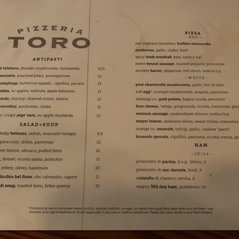 Pizzeria Toro - Pizza Near Me - Durham, North Carolina