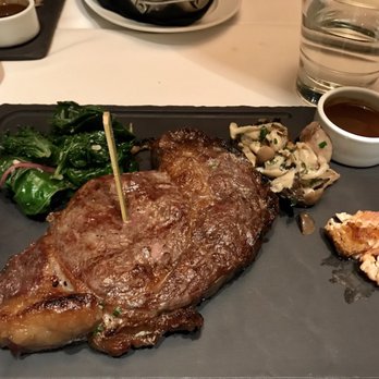 Black+Blue Vancouver - Canadian ribeye. Medium. - Steakhouses Near Me - Vancouver, British Columbia