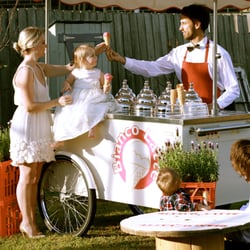 Bianco Latte Gelato Cart - Gelato Cart Melbourne