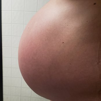 Glow Anywhere Airbrush Tanning - Pregnant Belly - Spray Tanning Near Me