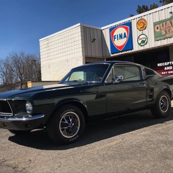 Ellis Brothers Collision - One of the handful of1968 Mustangs that we have converted to the popular Bullitt style, featuring satin black finishings. - Body Shops Near Me - Milford, Michigan Ellis Brothers Collision - One of the handful of1968 Mustangs that we have converted to the popular Bullitt style, featuring satin black finishings. - Body Shops Near Me - Milford, Michigan