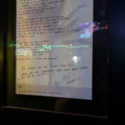 Quiet Mon Pub - "Be As You Are" - written right here by Kenny Chesney and Dean Dillon.....