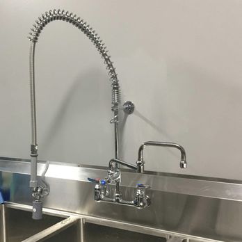 EveryDayPlumber - Commercial 3 Compartment Sink and Spray Arm Installation - Plumbing Near Me - Sarasota, Florida
