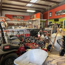 The Garden World - Lots and lots of equipment