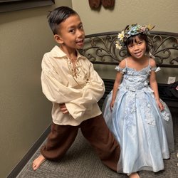 Enchanted Fairies - Zach and Kira in the fitting room!