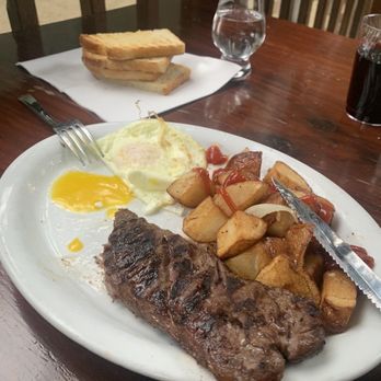 Alice's Restaurant - Steak and eggs. Suppose to be medium rare but it was cooked to medium well - Diners Near Me - Woodside, California Alice's Restaurant - Steak and eggs. Suppose to be medium rare but it was cooked to medium well - Diners Near Me - Woodside, California
