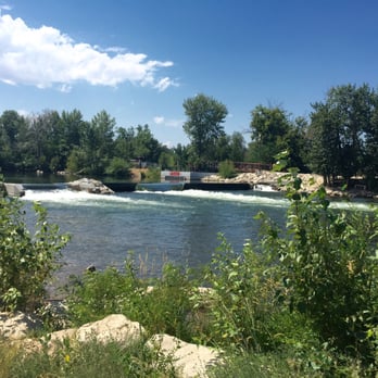 Esther Simplot Park - Whitewater feature, can be controlled and modified by remote control by the admin for customized fun - Parks Near Me - Boise, Idaho