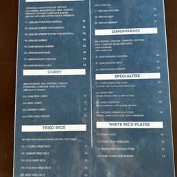 updated menu (August 2024)