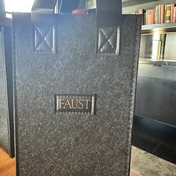 Faust - Wine Tasting Room Near Me - St. Helena, California