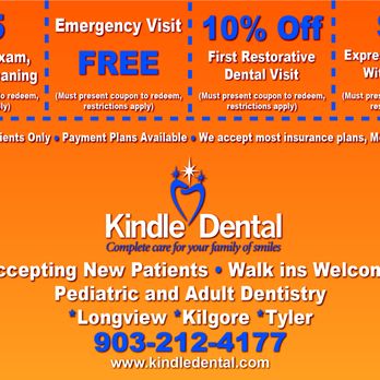 Kindle Dental - Give us a call today to take advantage of our monthly promotions! (: - Pediatric Dentists Near Me - Tyler, Texas