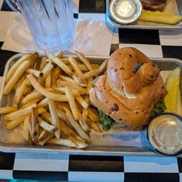 Rasberry chipotle burger Rasberry chipotle burger