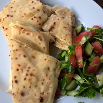 Gümüş - Cheese Gozleme with a salad - Turkish Near Me - Berlin, BE Gümüş - Cheese Gozleme with a salad - Turkish Near Me - Berlin, BE