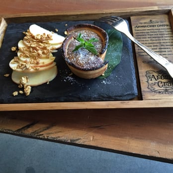 Aroma Craft Coffee - Sweet-yam tart. Great complement to the coffee. - Coffee Roasteries Near Me - Walnut, California