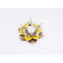 Cécile-Joaillerie - Superbe broche sertie
