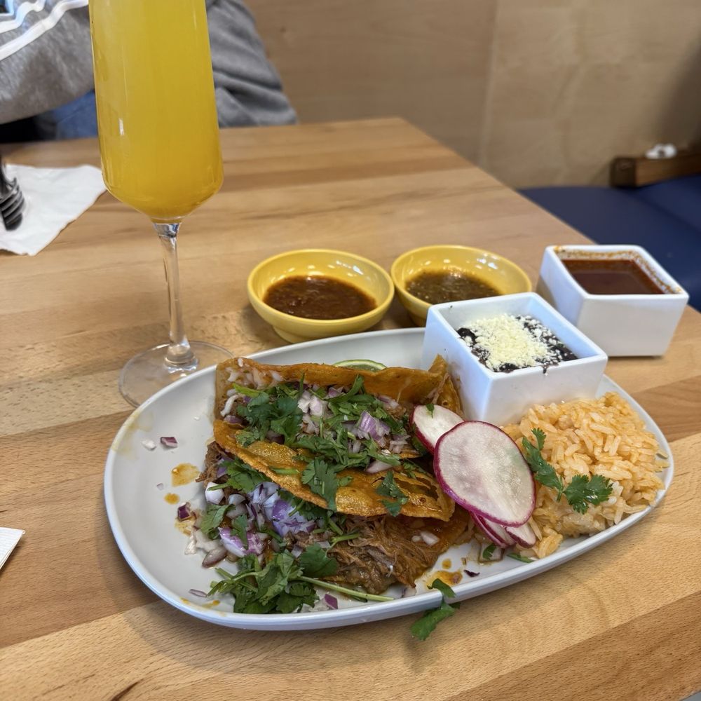 SeD Cocina - Quesabirria tacos. Meat was good the red salsa was okay the green salsa was a bit too salty. - Mexican Near Me - Montclair, California SeD Cocina - Quesabirria tacos. Meat was good the red salsa was okay the green salsa was a bit too salty. - Mexican Near Me - Montclair, California