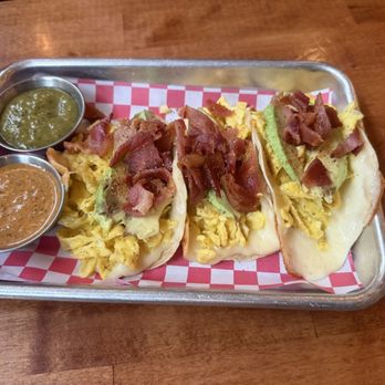 North Beach Cantina - Bacon BREAKFAST TACOS - Tacos Near Me - San Francisco, California North Beach Cantina - Bacon BREAKFAST TACOS - Tacos Near Me - San Francisco, California
