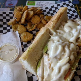 OUTTA BRONX - Hot Cali Chick with fried pickles - Delis Near Me - Phoenix, Arizona OUTTA BRONX - Hot Cali Chick with fried pickles - Delis Near Me - Phoenix, Arizona