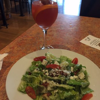 SPIN! Pizza - BLT salad with blood orange sangria. - Pizza Near Me - Omaha, Nebraska