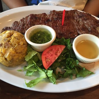 Isla Del Encanto - Mofongo with churrasco - Puerto Rican Near Me - Miami, Florida Isla Del Encanto - Mofongo with churrasco - Puerto Rican Near Me - Miami, Florida