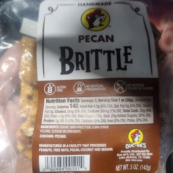 Buc-ee's - Pecan Brittle! - Gas Stations Near Me - Daytona Beach, Florida