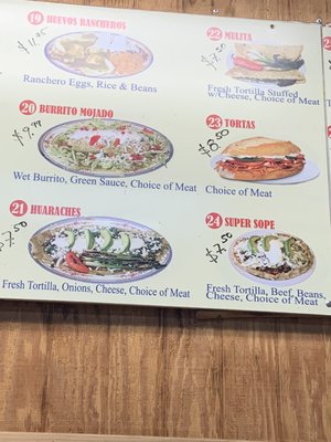 Menu photo 4 Taqueria Don Pedro Corona, CA