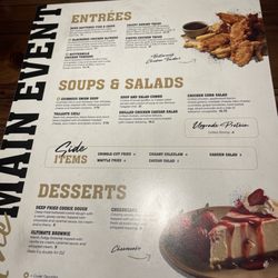 Champps - Menu
