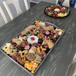 Beyond the Board - Karissa also put together a fruit tray for us. It was enjoyed too. The dip was amazing!
