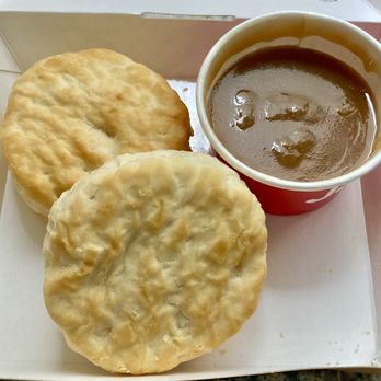 Jollibee - Side of biscuits and gravy - Fast Food Near Me - East Rutherford, New Jersey