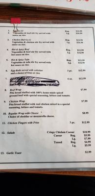 Menu photo 4 Red Goose Restaurant Edmonton, AB