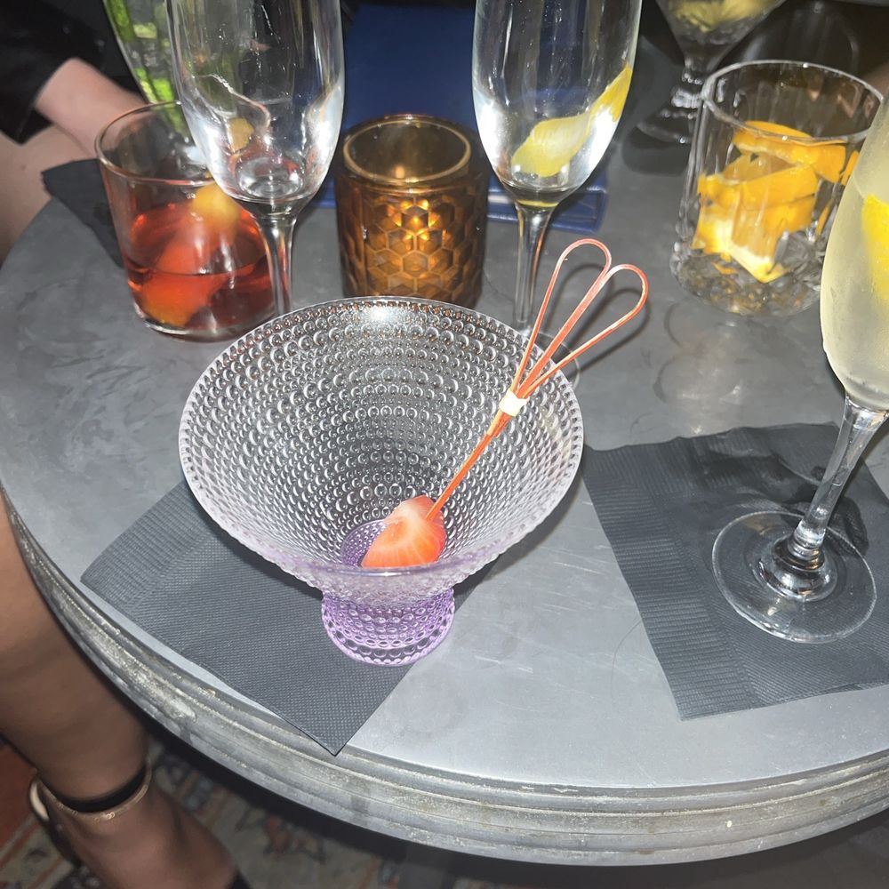 Drinks... empty and enjoyed