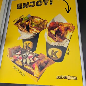 Krêpetonite - Menu - Food Trucks Near Me - Ottawa, Ontario