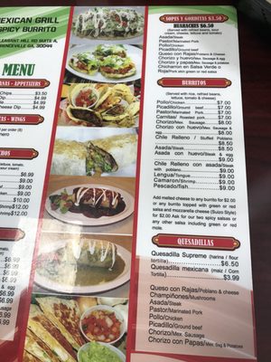 Menu photo 6 2 Spicy Burritos Lawrenceville, GA